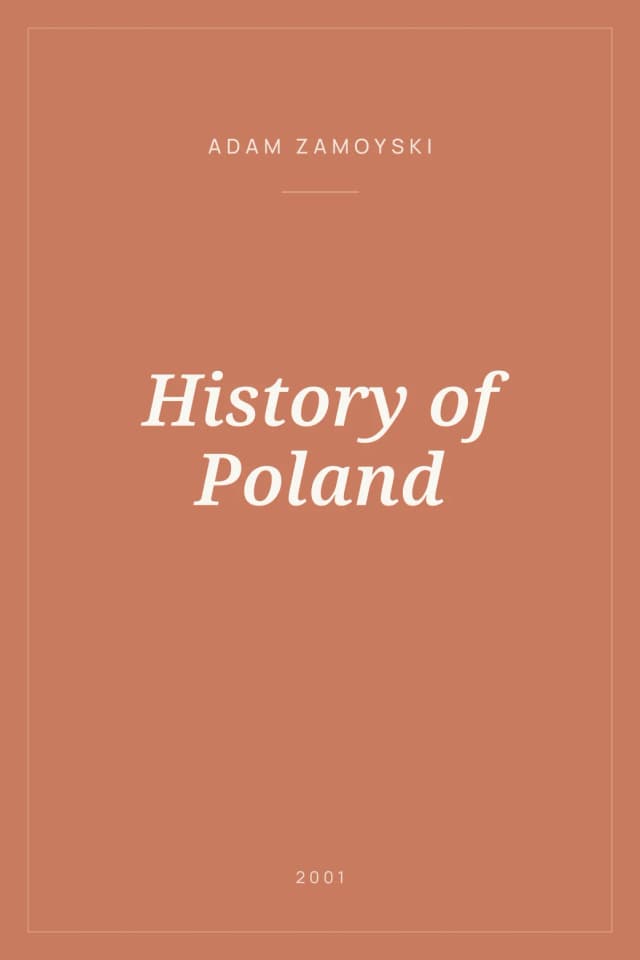 Portada de History of Poland