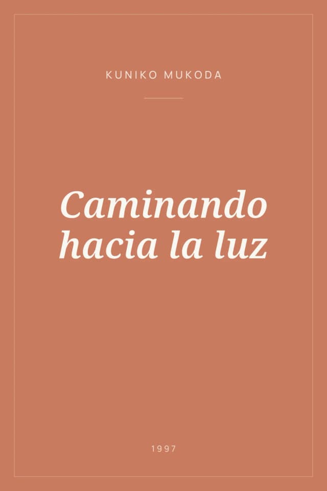 Portada de Caminando hacia la luz