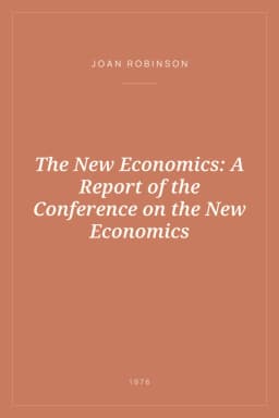 Portada de The New Economics: A Report of the Conference on the New Economics