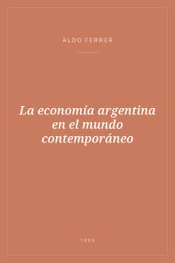 Portada de La economía argentina en el mundo contemporáneo