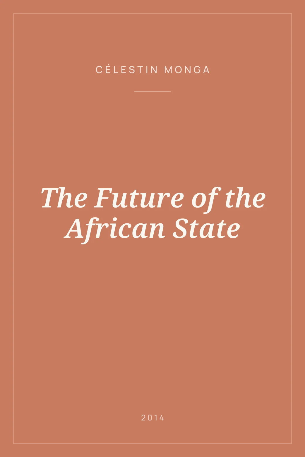 Portada de The Future of the African State