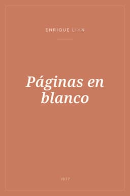Portada de Páginas en blanco