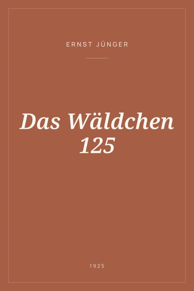 Portada de Das Wäldchen 125