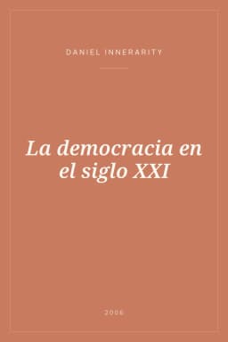 Portada de La democracia en el siglo XXI