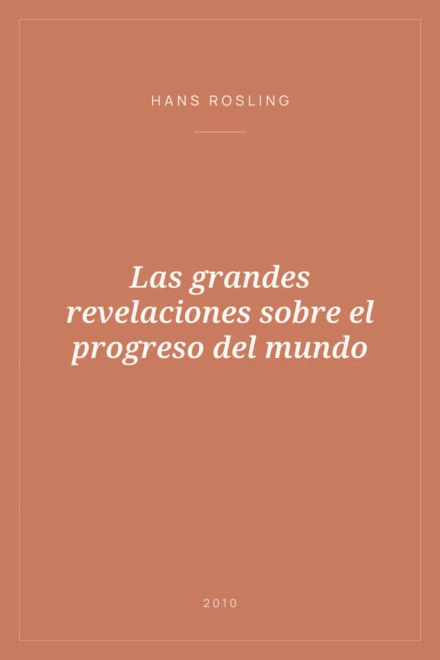 Portada de Las grandes revelaciones sobre el progreso del mundo