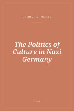 Portada de The Politics of Culture in Nazi Germany