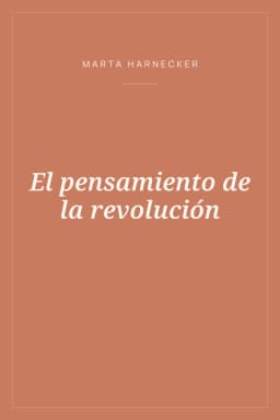 Portada de El pensamiento de la revolución