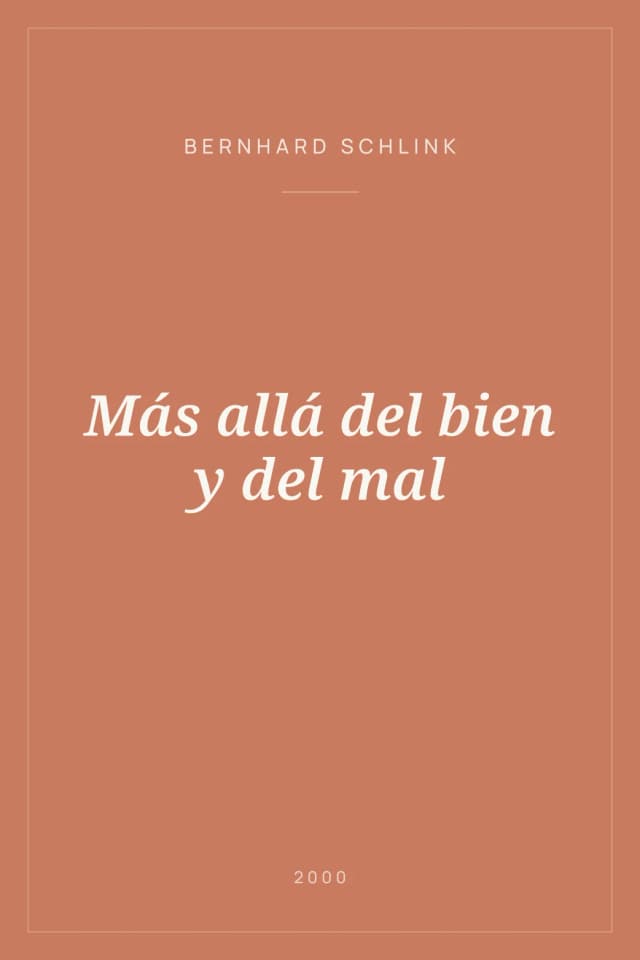 Portada de Más allá del bien y del mal