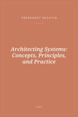 Portada de Architecting Systems: Concepts, Principles, and Practice
