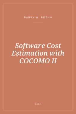 Portada de Software Cost Estimation with COCOMO II