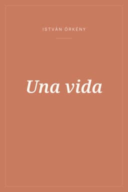 Portada de Una vida