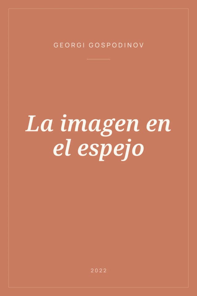 Portada de La imagen en el espejo