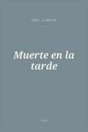 Portada de Muerte en la tarde