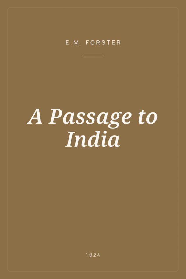 Portada de A Passage to India