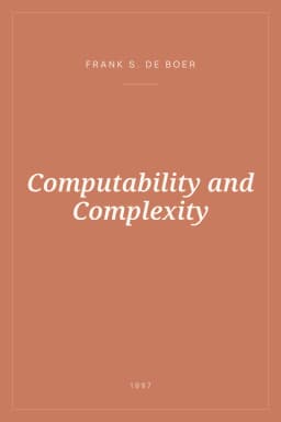 Portada de Computability and Complexity