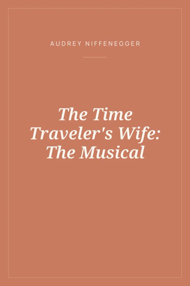 Portada de The Time Traveler's Wife: The Musical