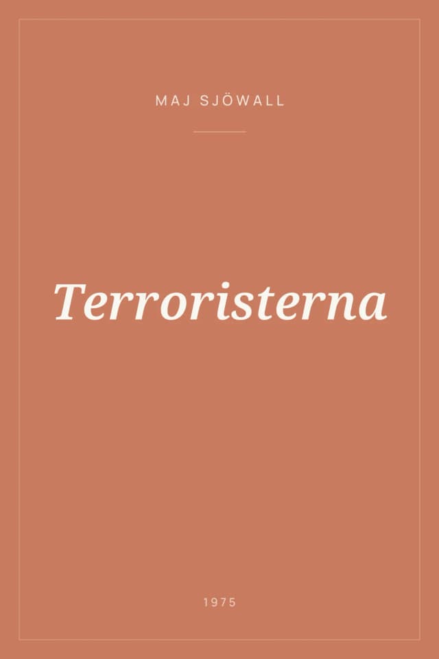 Portada de Terroristerna