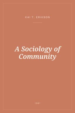 Portada de A Sociology of Community
