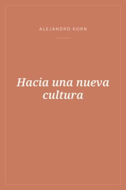 Portada de Hacia una nueva cultura
