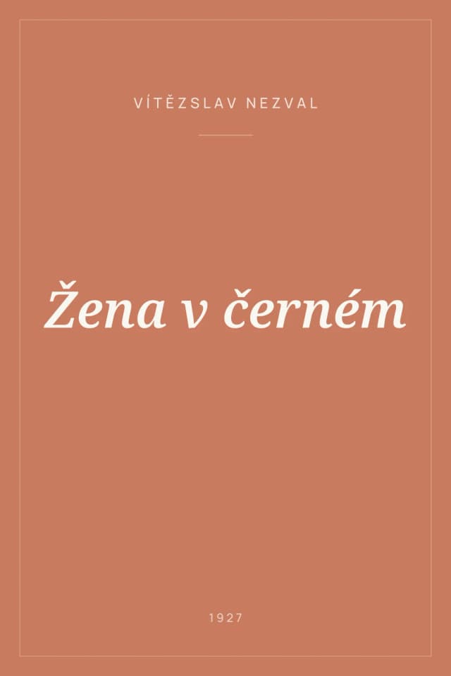 Portada de Žena v černém