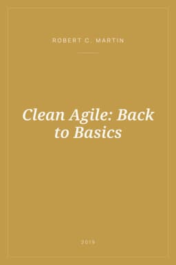 Portada de Clean Agile: Back to Basics