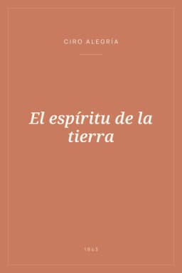 Portada de El espíritu de la tierra