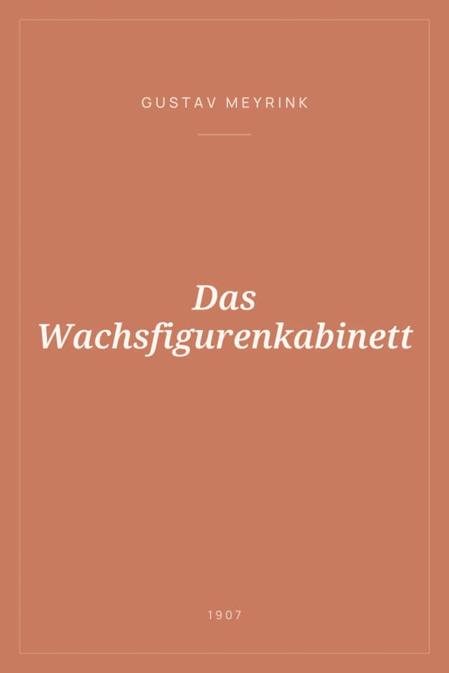 Portada de Das Wachsfigurenkabinett