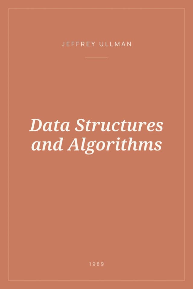 Portada de Data Structures and Algorithms