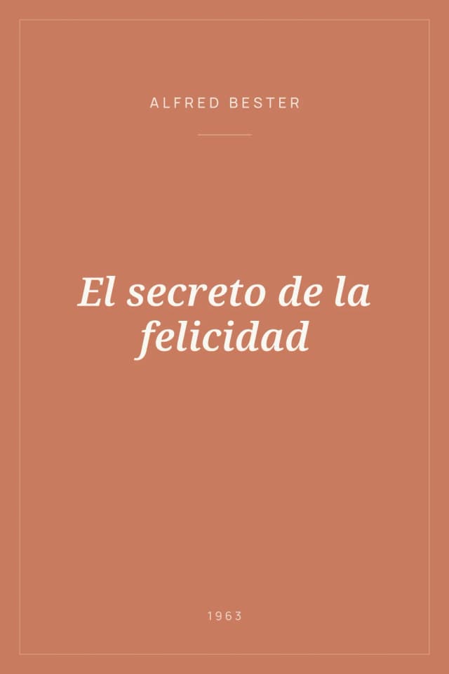 Portada de El secreto de la felicidad