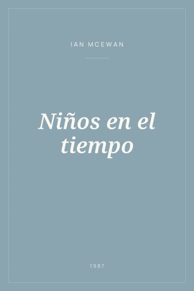 Portada de Niños en el tiempo
