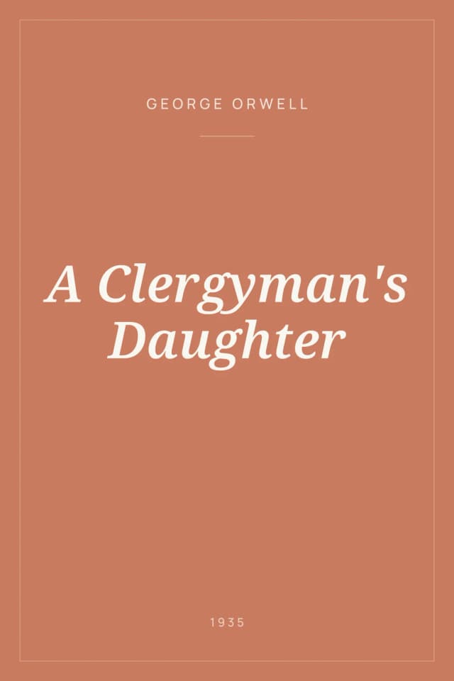 Portada de A Clergyman's Daughter