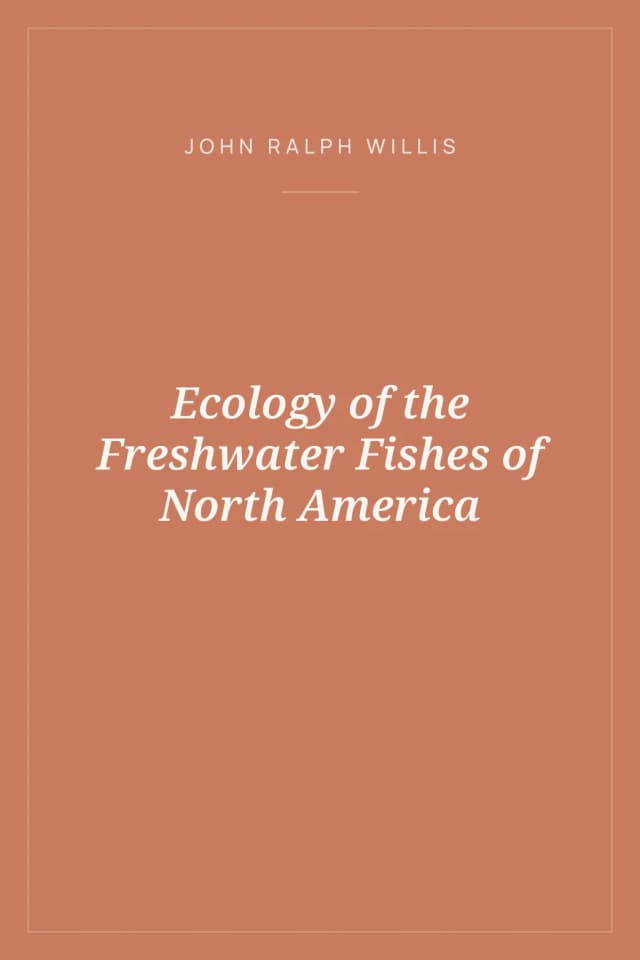 Portada de Ecology of the Freshwater Fishes of North America