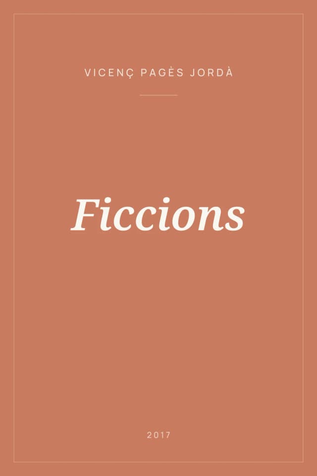 Portada de Ficcions