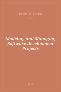 Portada de Modeling and Managing Software Development Projects
