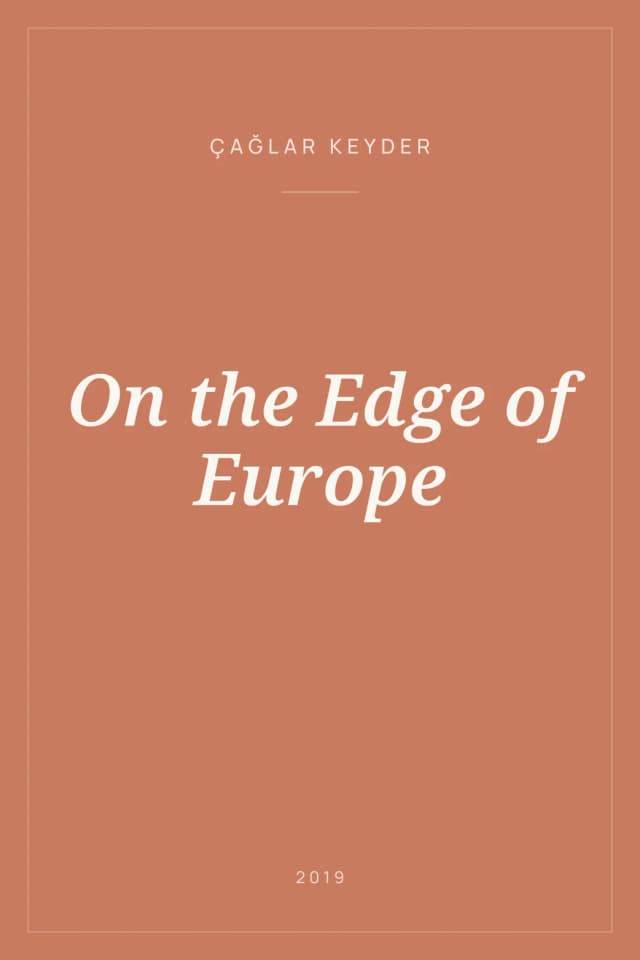 Portada de On the Edge of Europe