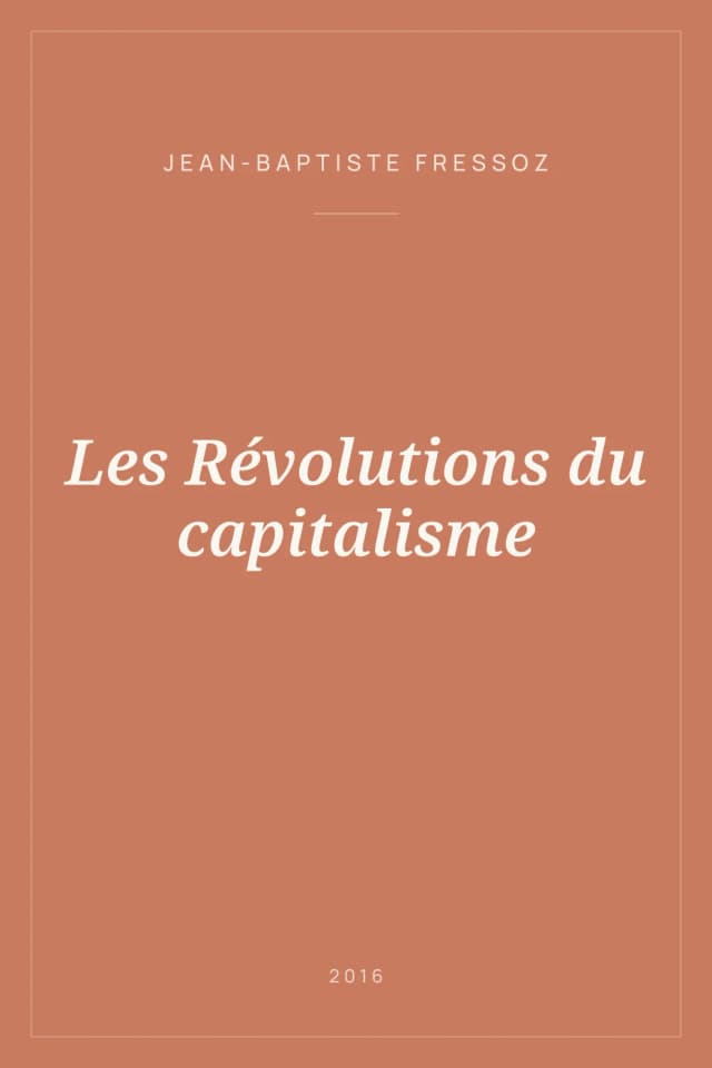 Portada de Les Révolutions du capitalisme