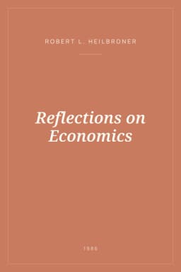 Portada de Reflections on Economics