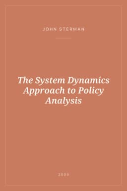Portada de The System Dynamics Approach to Policy Analysis