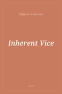 Portada de Inherent Vice