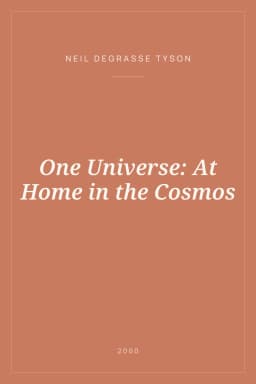 Portada de One Universe: At Home in the Cosmos