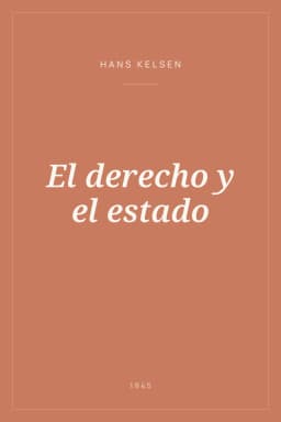 Portada de El derecho y el estado