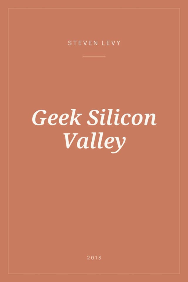 Portada de Geek Silicon Valley