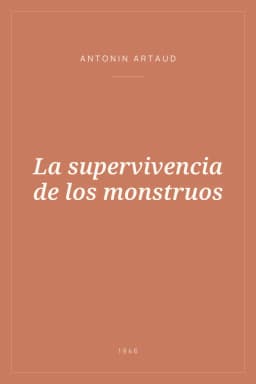 Portada de La supervivencia de los monstruos
