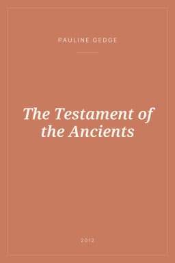 Portada de The Testament of the Ancients