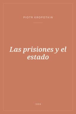 Portada de Las prisiones y el estado