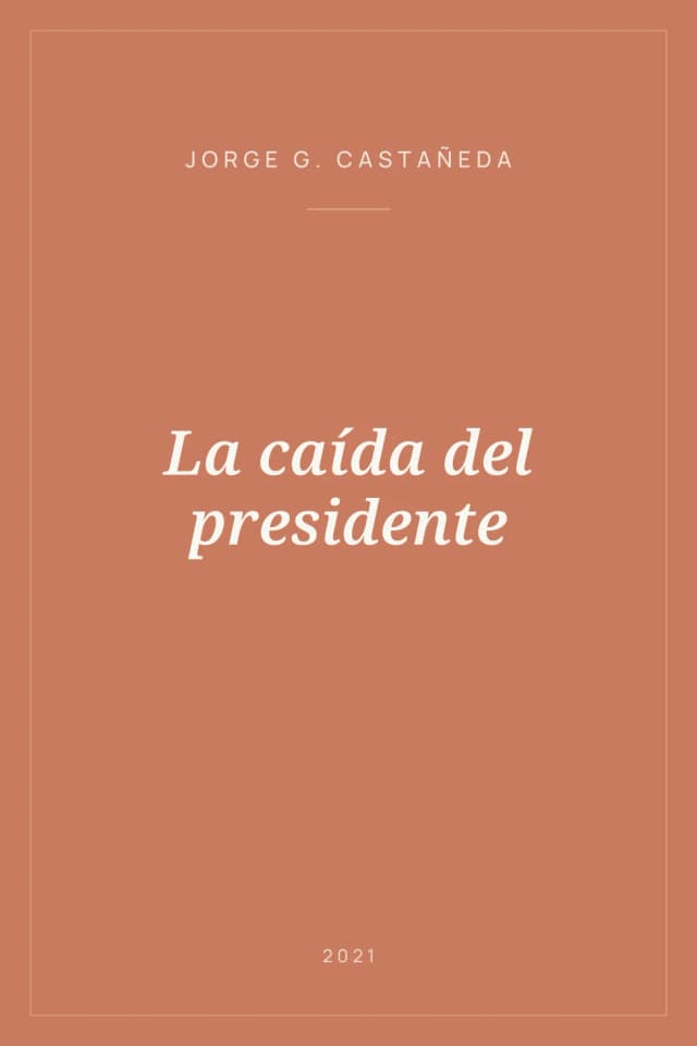 Portada de La caída del presidente