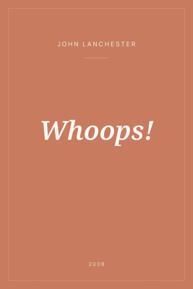 Portada de Whoops!
