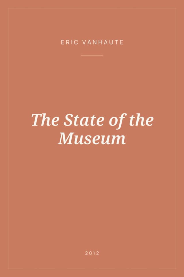 Portada de The State of the Museum