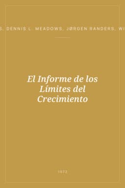 Portada de El Informe de los Límites del Crecimiento