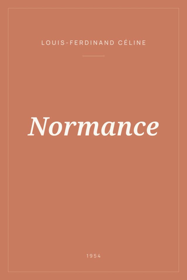 Portada de Normance